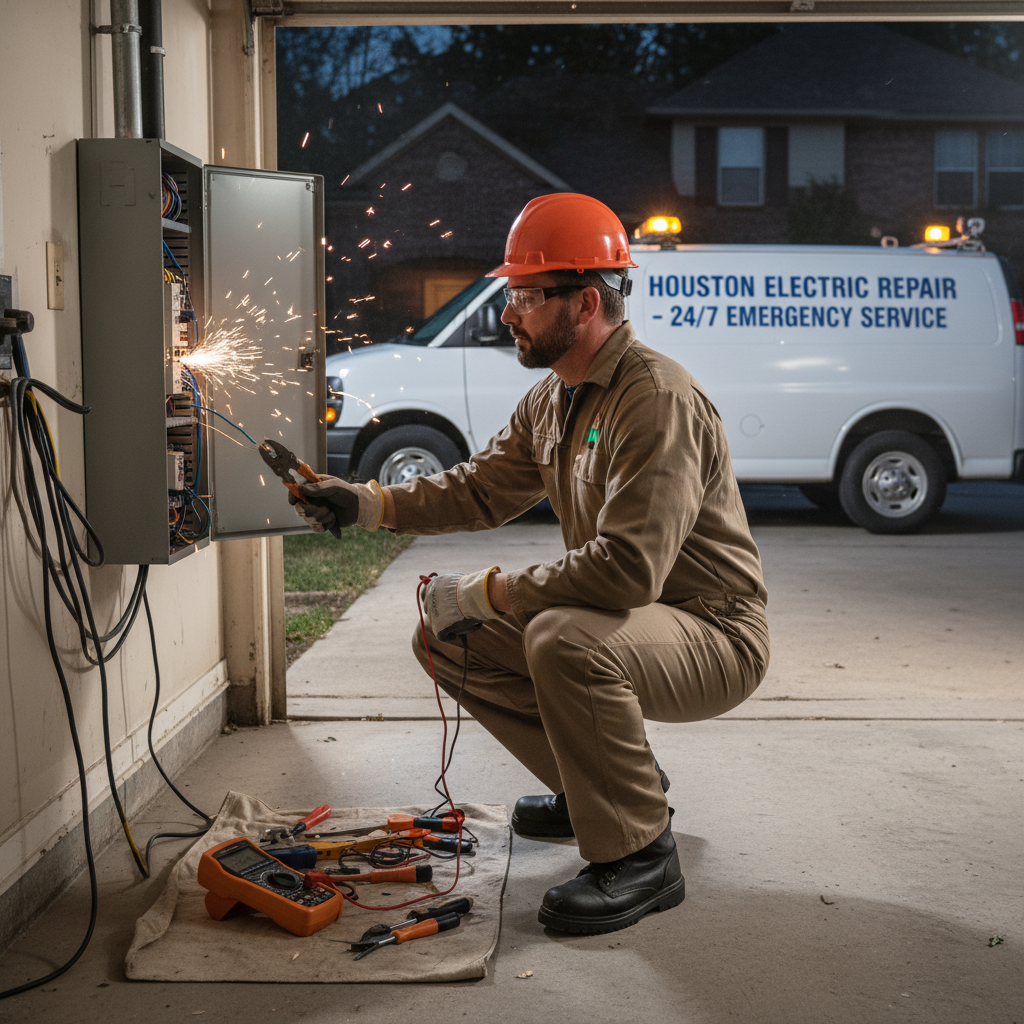 24/7 Electrical Emergency Repairs - Tell Projects Cypress TX