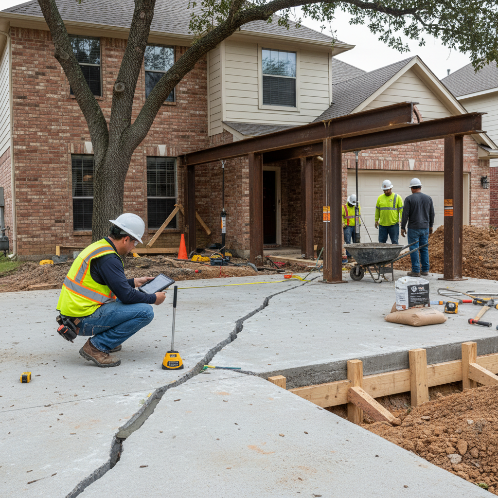 Structural Emergency Repairs - Tell Projects Cypress TX