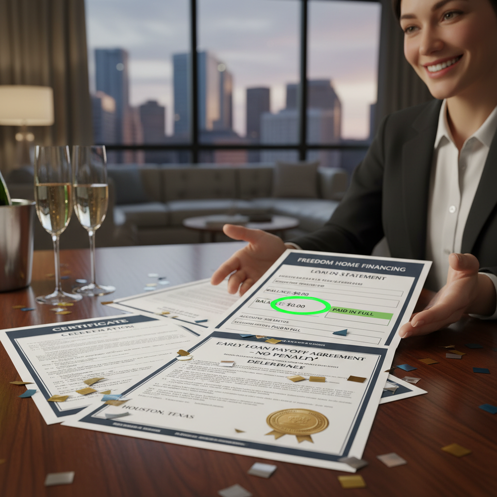 No-Penalty Early Payoff Options - Tell Projects Cypress TX