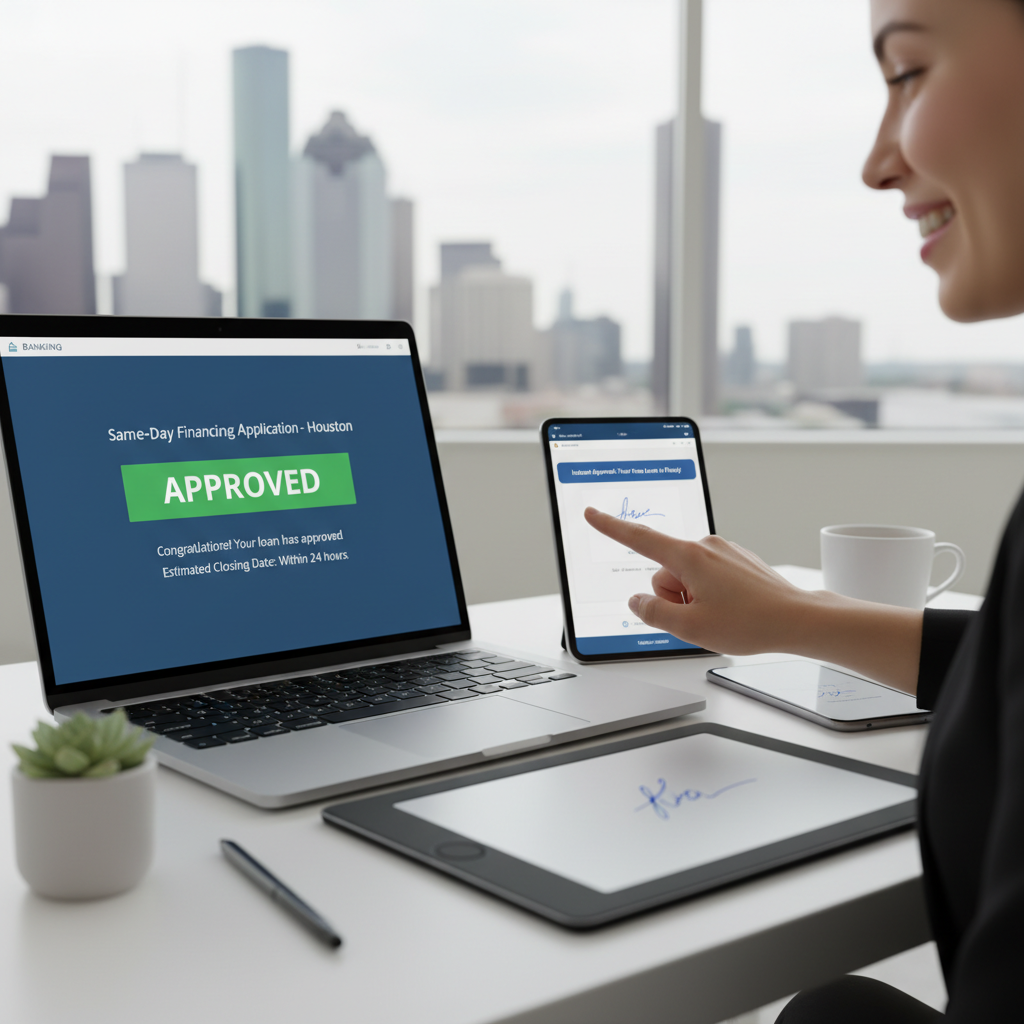 Same-Day Financing Approval - Tell Projects Cypress TX