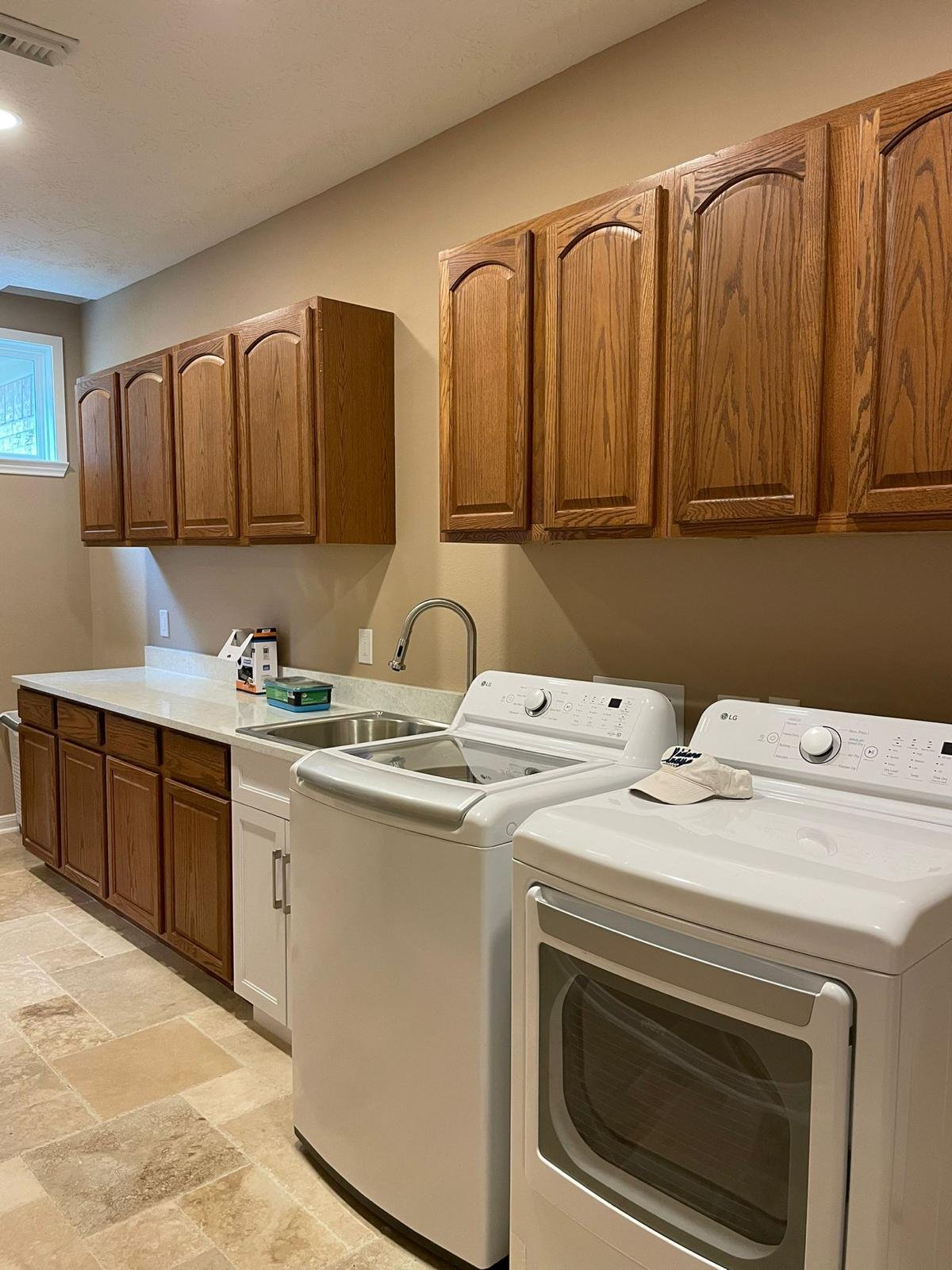 Commercial laundry room renovation in Cypress apartment complex