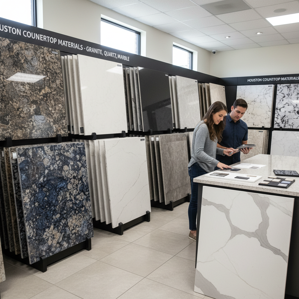 Countertop Material Selection - Tell Projects Cypress TX
