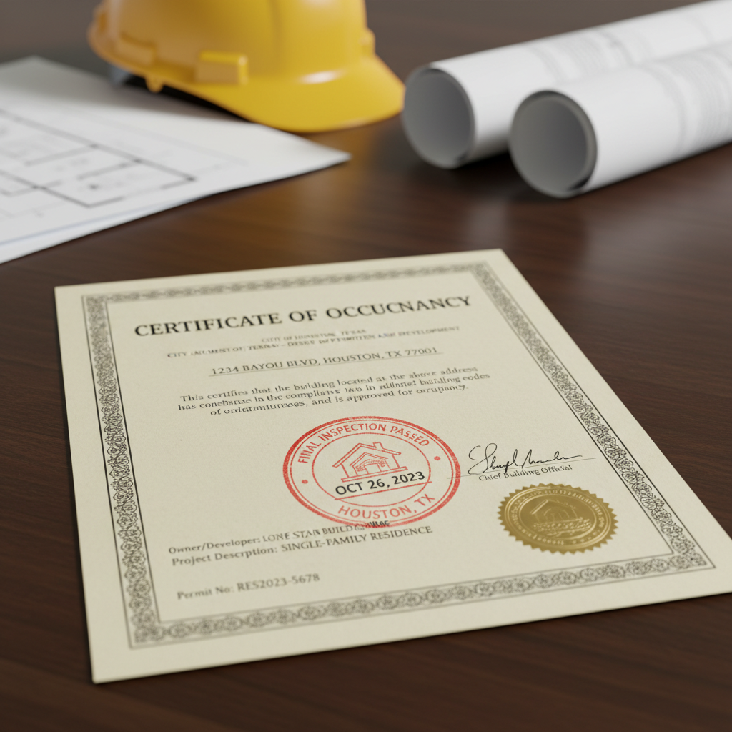 Final Permit Closeout - Tell Projects Cypress TX